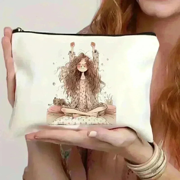 Handbags - Cute Girl Makeup Bag